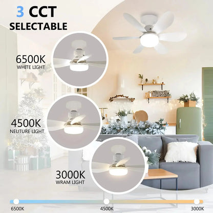 Zephyrair™ Portable Ceiling Fan and Light 2 in 1