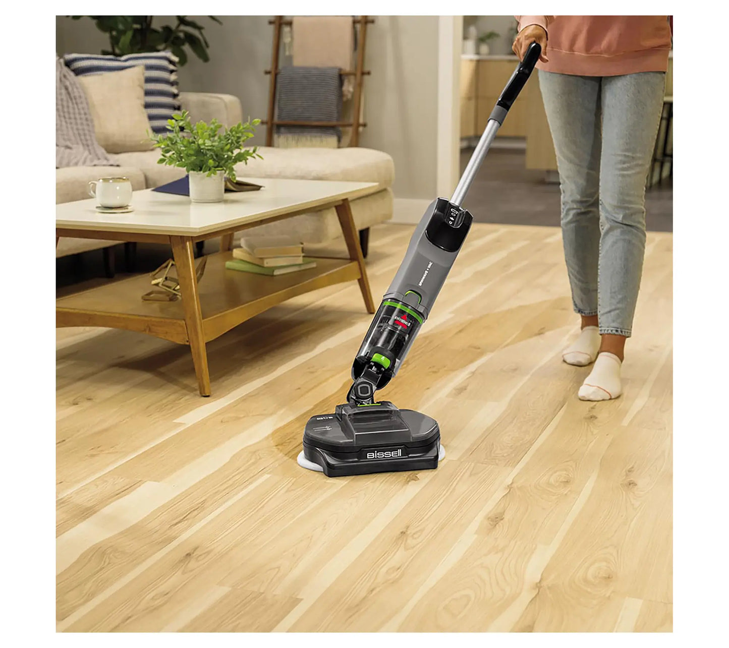 BISSELL Spinwave + VAC All in One Spin Mop and Vacuum