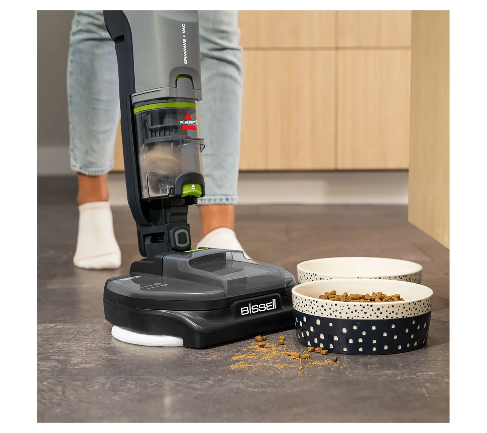 BISSELL Spinwave + VAC All in One Spin Mop and Vacuum